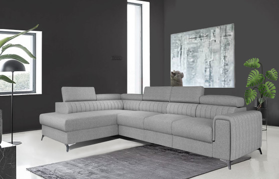 Leicester Long Corner Sofa bed with Storage G81
