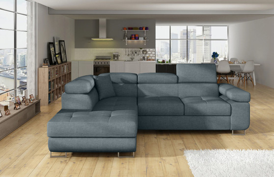 Glasgow Mini Corner Sofa Bed with Storage C70