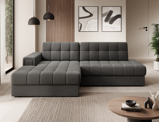 Julian Corner Sofa Bed with Storage SL06