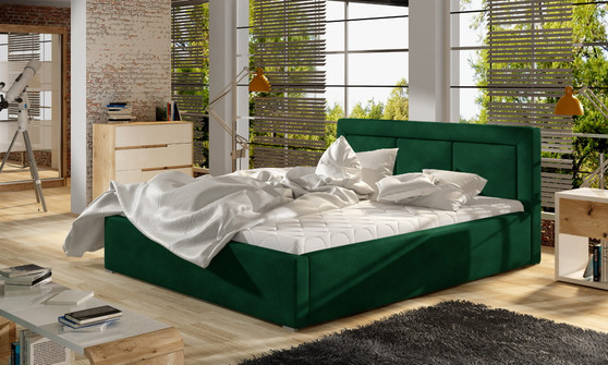 Breezy Upholstered Bed with Storage K19