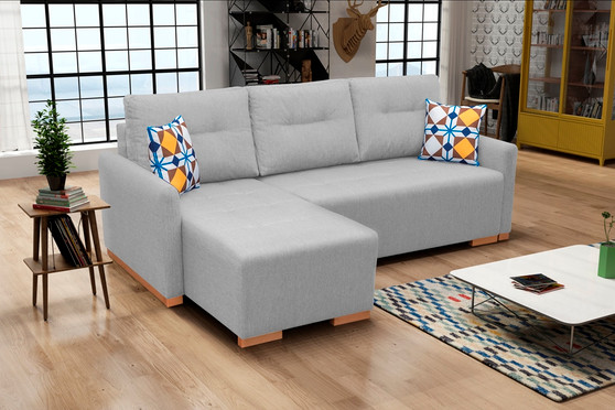 Xenia Corner Sofa Bed with Storage MA83