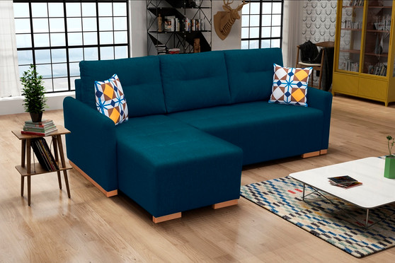 Xenia Corner Sofa Bed with Storage MA81
