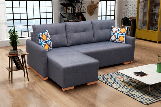 Xenia Corner Sofa Bed with Storage i94