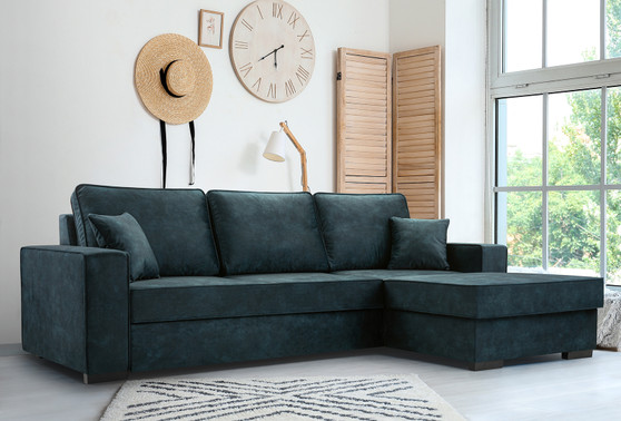 Loughton Corner Sofa Bed with Storage PM13