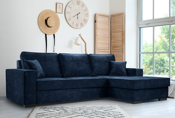 Loughton Corner Sofa Bed with Storage PM12