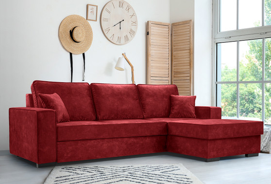 Loughton Corner Sofa Bed with Storage PM7