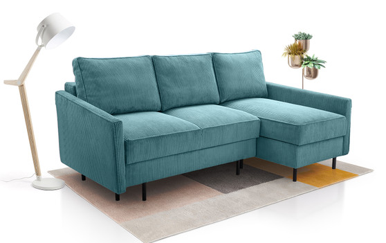 Rothwell Corner Sofa Bed with Storage LN75