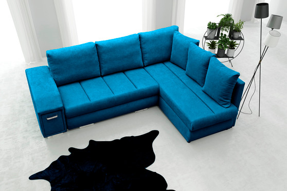 Alba Corner Sofa Bed with Storage RC11