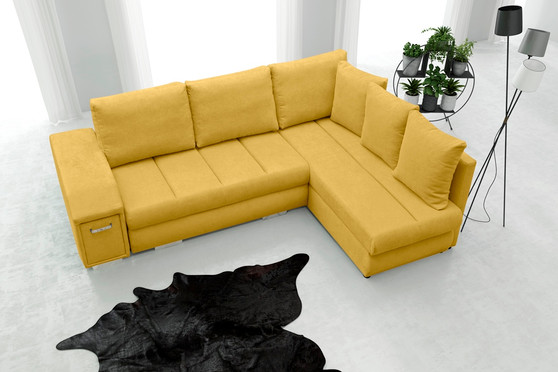 Alba Corner Sofa Bed with Storage RC10