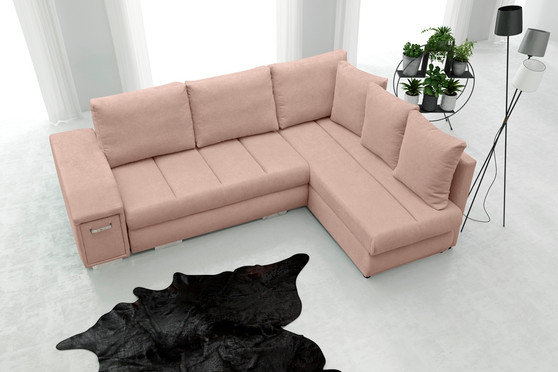 Alba Corner Sofa Bed with Storage RC19