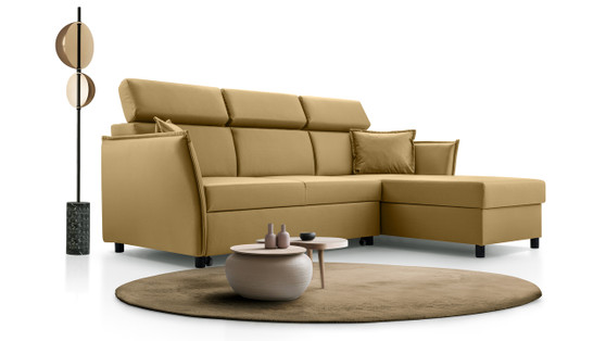 Mossley Corner Sofa Bed with Storage N18 Mossley Corner Sofa Bed with Storage N18