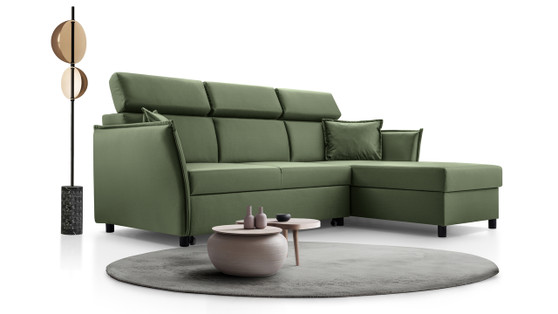 Mossley Corner Sofa Bed with Storage N39 Mossley Corner Sofa Bed with Storage N39