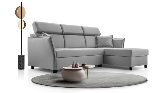 Mossley Corner Sofa Bed with Storage N81 Mossley Corner Sofa Bed with Storage N81