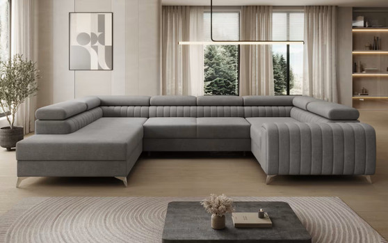 Leicester U Shaped Sofa bed with Storage M85