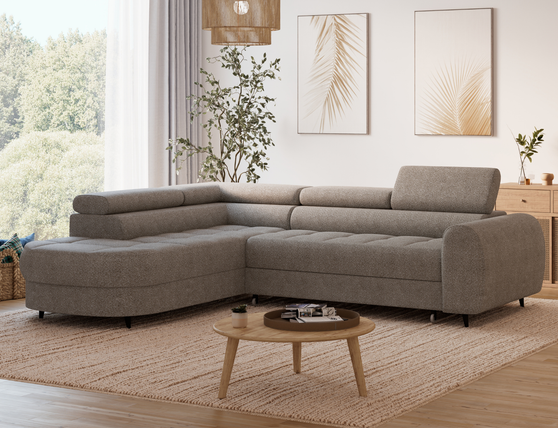 Vange Corner Sofa Bed with Storage RY20