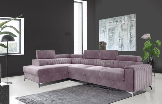 Leicester Long Corner Sofa bed with Storage M62 (Left Corner Only)