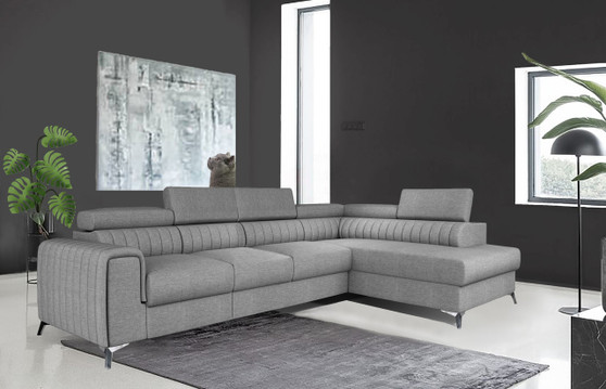 Leicester Long Corner Sofa bed with Storage S21 (Right Corner Only)