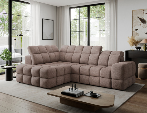Bordon Corner Sofa Bed with Storage Pi18