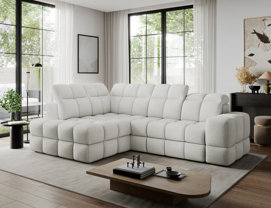 Bordon Corner Sofa Bed with Storage Pi01