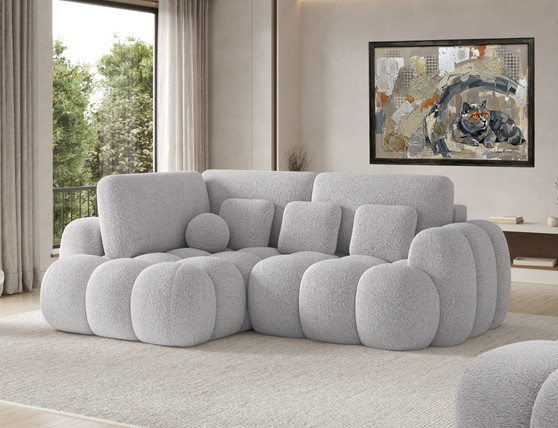 Corazon Corner Sofa Bed with Storage KN03