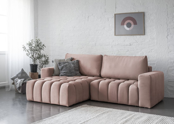 CloudComfort Corner Sofa Bed with Storage M63