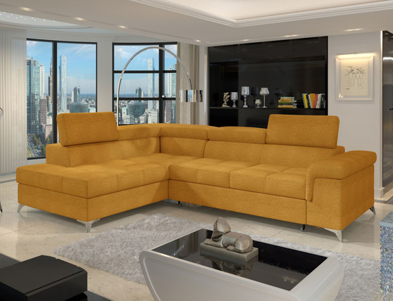 DreamScape Corner Sofa Bed with Storage O68