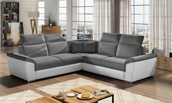 ComfortLuxe Corner Sofa Bed with Storage S05/S17