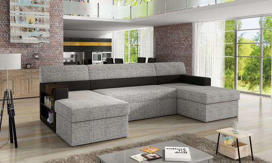 FlexiScape U Shaped Sofa Bed with Storage B01/S11