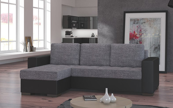 CushionDreams  Corner Sofa Bed with Storage S05/S11