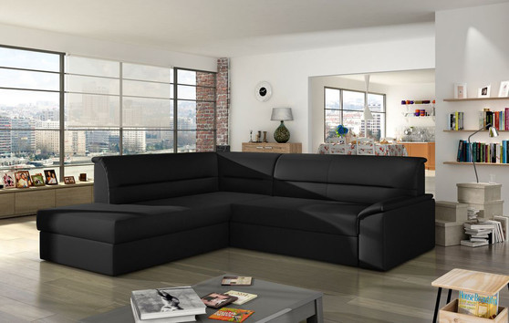 TranquilRelax Convertible Couch with Storage S11 Eco Leather
