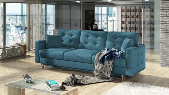 SereneLounge 3 + 1 Seater Sofa Set K13