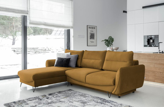 DreamLux Corner Sofa Bed with Storage K01