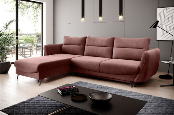 DreamLux Corner Sofa Bed with Storage LK24