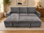 Kingston Corner Sofa Bed With Storage M84
