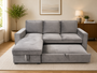 Kingston Corner Sofa Bed With Storage M84