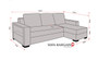 Kingston Corner Sofa Bed With Storage M84