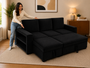 Kingston Corner Sofa Bed With Storage M99