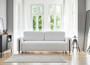 CloudRelax Sofa Bed with Storage R03 Daylight White