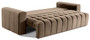 Brighton Sofa bed + Armchair & Pouf Set M09