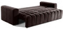 Brighton Sofa bed + Armchair & Pouf Set M29