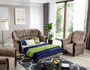 Lancaster Sofa Bed with Storage Full Set S33 Eco Leather