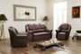 Lancaster Sofa Bed with Storage Full Set S66 Eco Leather