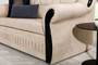 Lancaster Sofa Bed with Storage Full Set TX23 Eco Leather