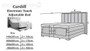 Cardiff Electronic Touch Adjustable Bed SV07 Cardiff Electronic Touch Adjustable Bed SV07