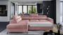 Leicester corner sofa bed with storage MV63