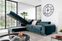 Melton Corner Sofa Bed with Storage VM100