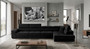 Glasgow Long Corner Sofa Bed with Storage MV99
