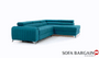 Ex Display Leicester Corner Sofa Bed with Storage M84 (Left Corner Only)