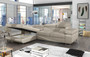 Edinburgh Corner Sofa Bed with Storage M04