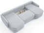 Knutsford U Shaped Sofa Bed with Storage W34